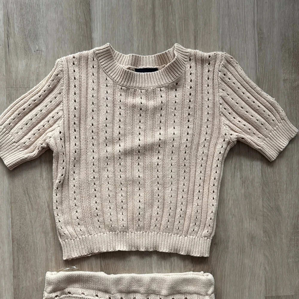 VICI Joplin Knit Set Cream Sz L